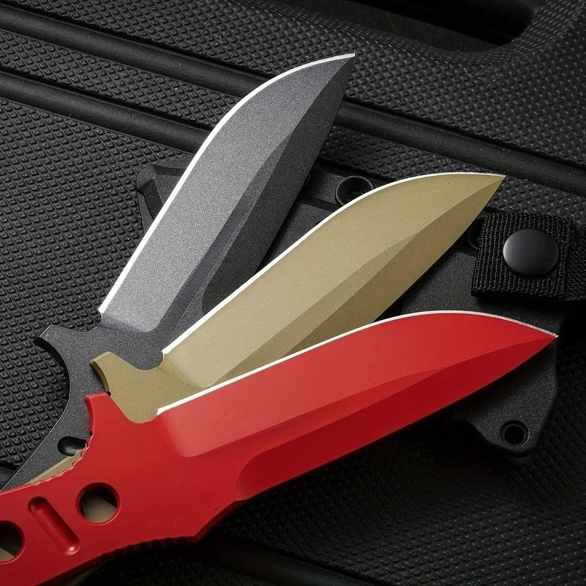 BM 375FE-1 Adamas Straight Knives with K Sheath Multipurpose Utility Knife Camping Knife Outdoor Jungle Survival Tools