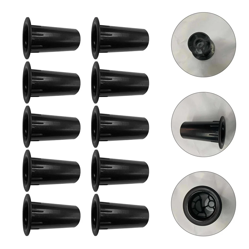 

10 Pcs Speaker Port Tube Subwoofer Replacement Bass Outlet for Woofer Box Plastic Pilot Hole Accessories
