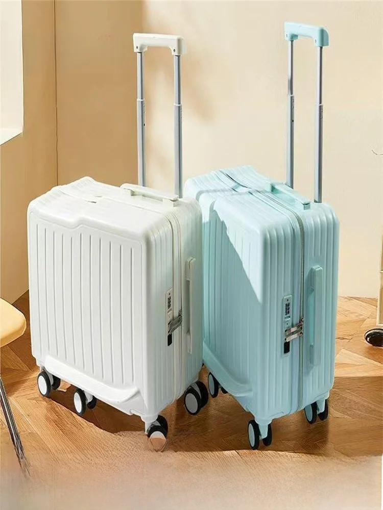 

New Children's Riding Lage 6-Wheel Portable Small Lightweight Carry-On Durable Password Lo ABS+PC ex Travel Suitcase