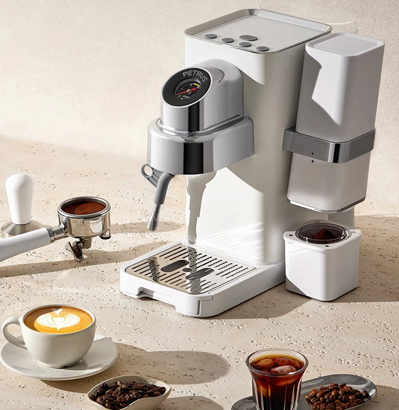 

Итальянская шлифовальная интегрированная кофемашина для домашнего командного использования с контролем температуры