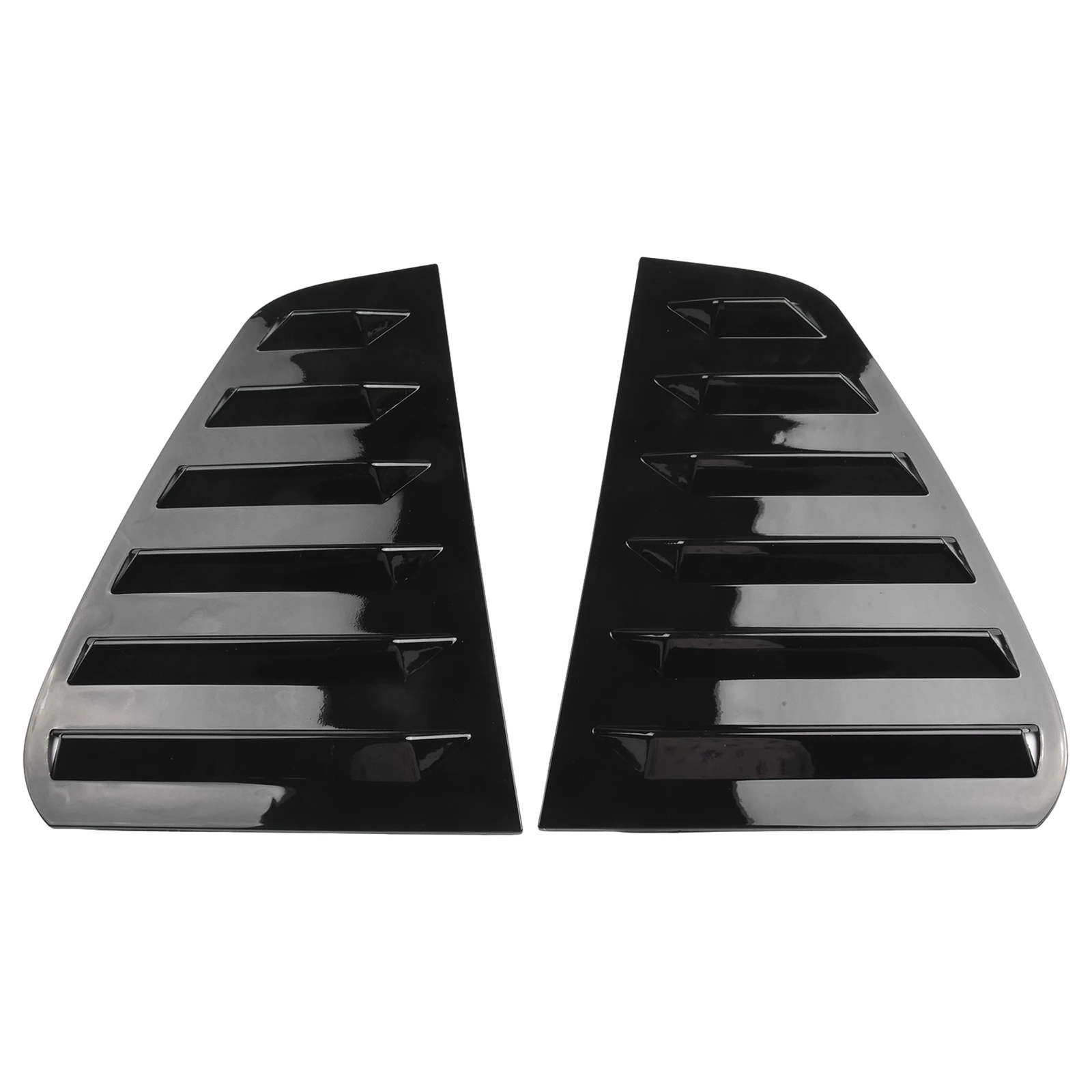 

2 шт., обшивка затвора для задней боковой двери для Golf 7 MK7 2013-19, глянцевые черные рамки для наружных дверных панелей