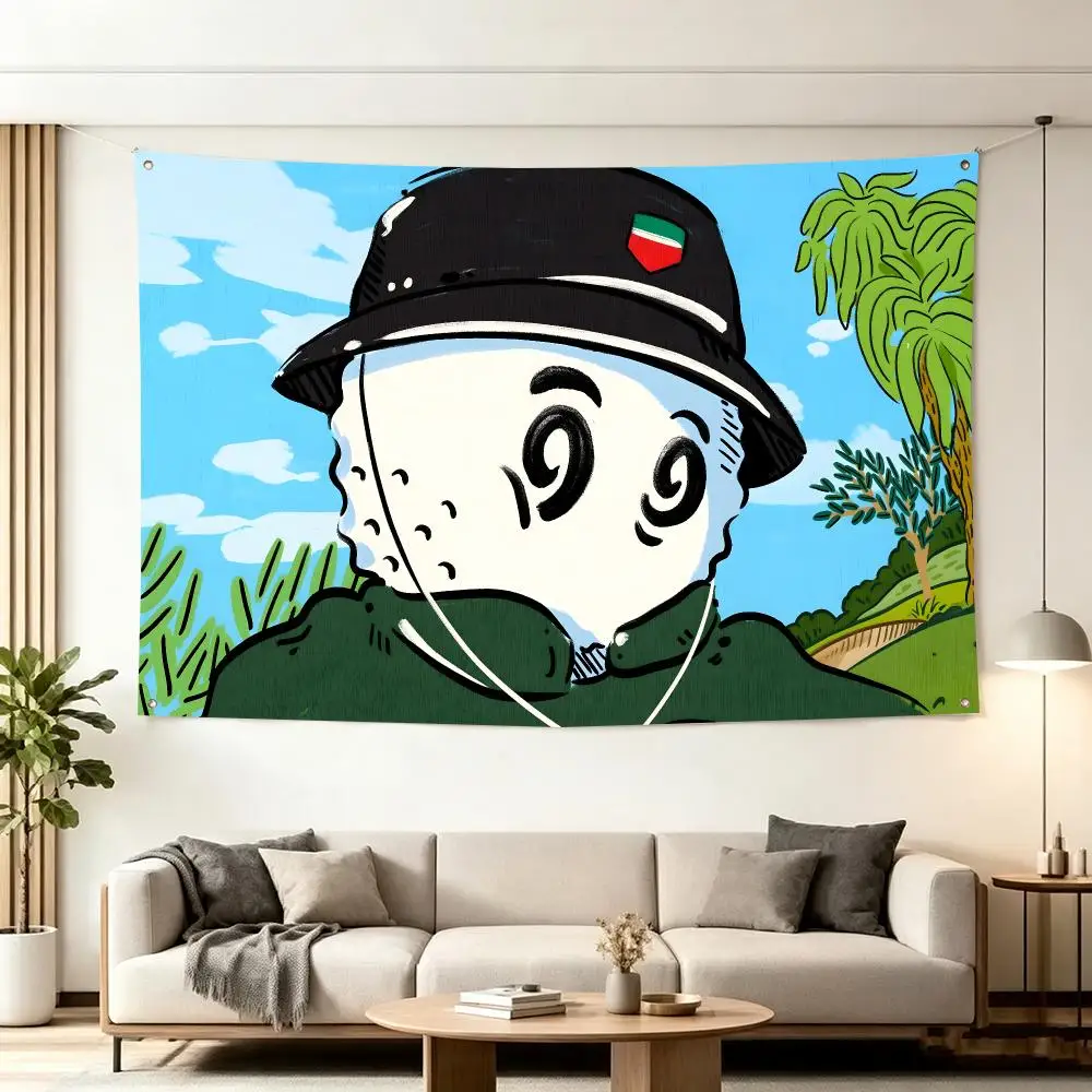 Modische Golf-Malbon COOL-Flaggen für Wohnzimmer, Zuhause, Studentenwohnheim, Wanddekoration, Outdoor-Camping, Party-Banner, Geschenke – Detail 5