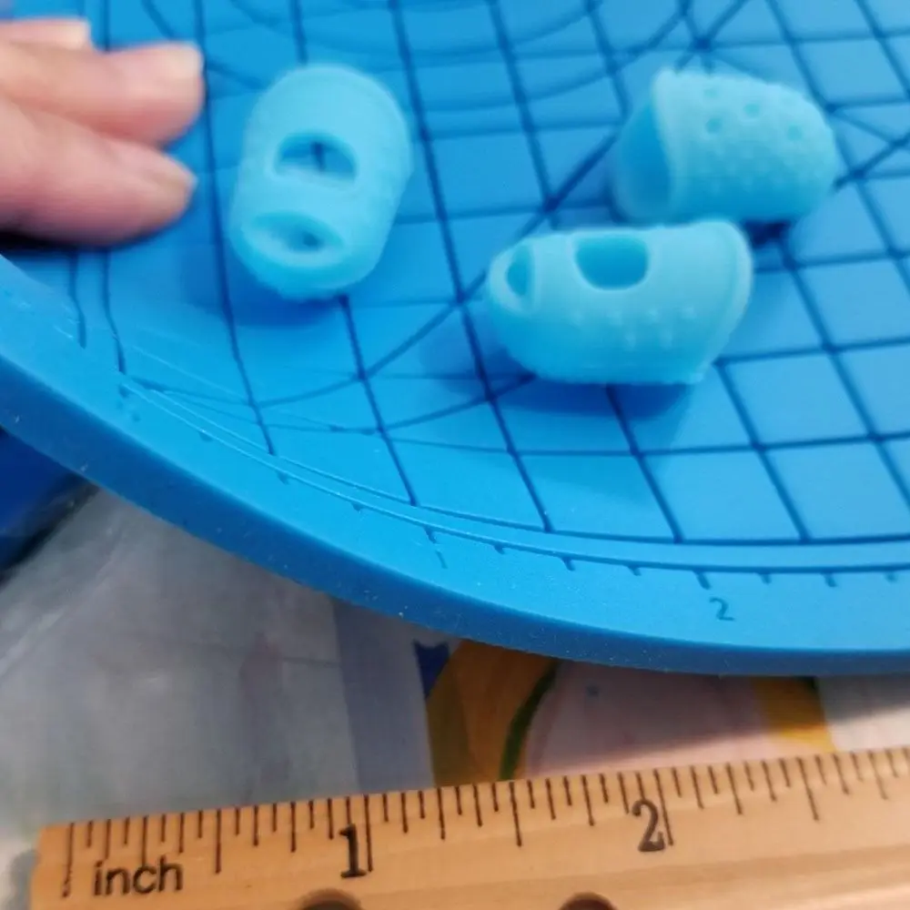 Durable Template Drawing Tools Finger Protectors 3D Pen Stencils 3D Printing Mat 3D Pen Mat Silicone Pad