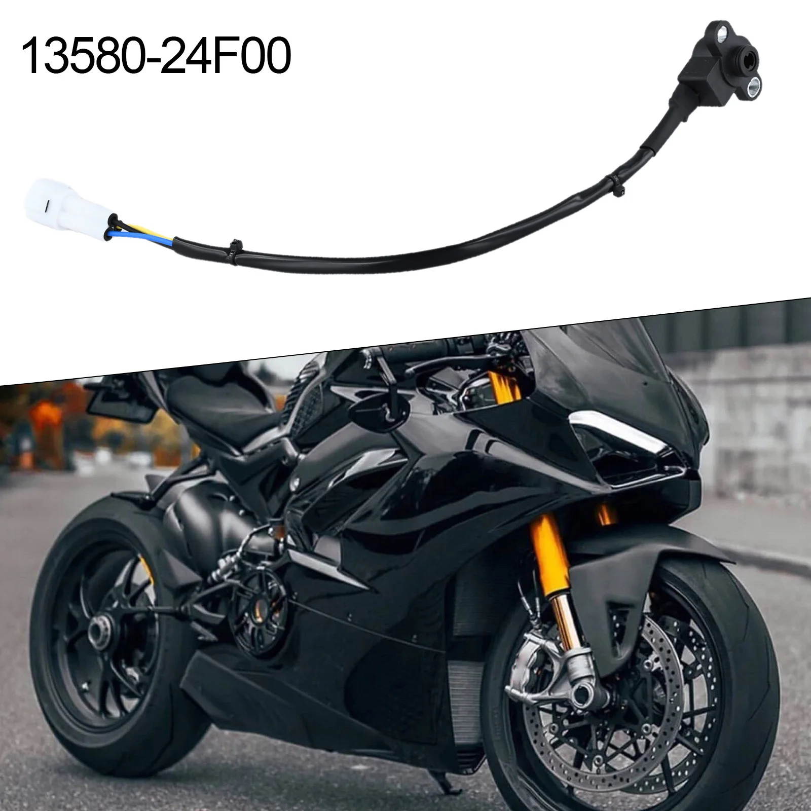 

Motorcycle Part Throttle Sensor Motorcycle 13580-24F00 ABS For GSX1300R For Hayabusa For Suzuki Throttle Position Sensor 1pcs