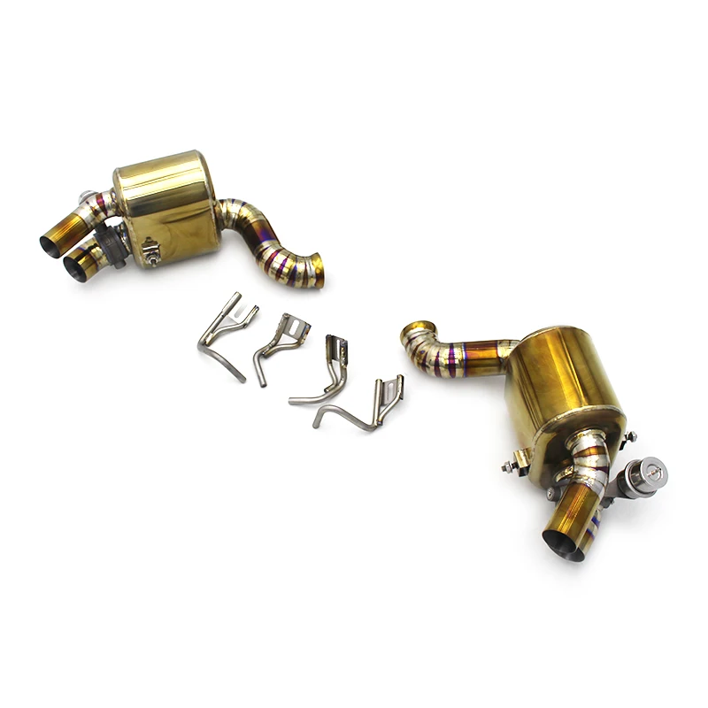 

OEM Axle Back Car Exhaust Pipes For Ferrari California 4.3L 2009-2014 Vacuum Valve Titanium Muffler