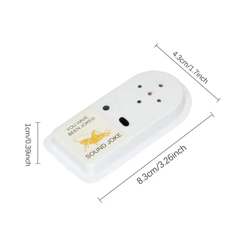 إعلانات صانع الضوضاء أجهزة المزح الصغيرة التصفير عدة أشهر الكريكيت الصوت المزحة للأطفال الكبار هالوين زملاء العمل الكمامات #6