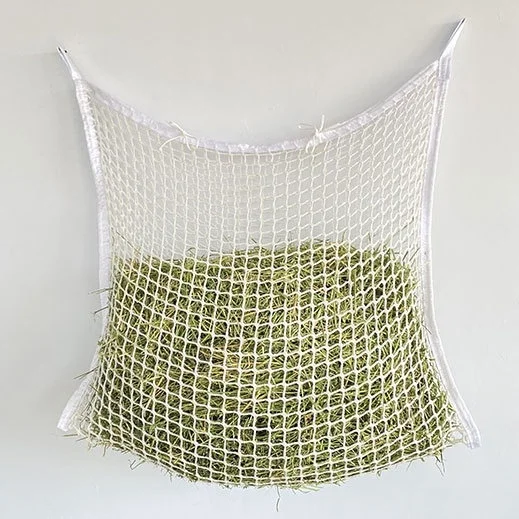 

2025 90*120cm Slow Feed hay Bag Horse hay Net for Animal Rectangle hay Net Bag for Horse