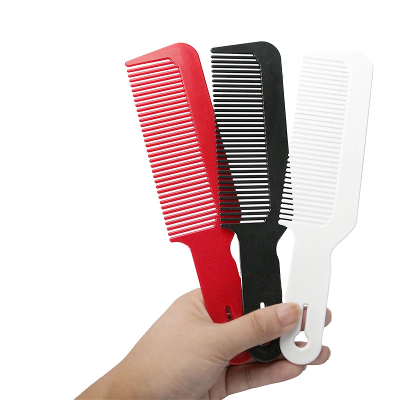 Barbershop Oil Head Clipper Comb Wide Tooth Flat Top Comb Heat Resistant Hairdresser Hair Styling Tool Hairdressing Haircut Comb