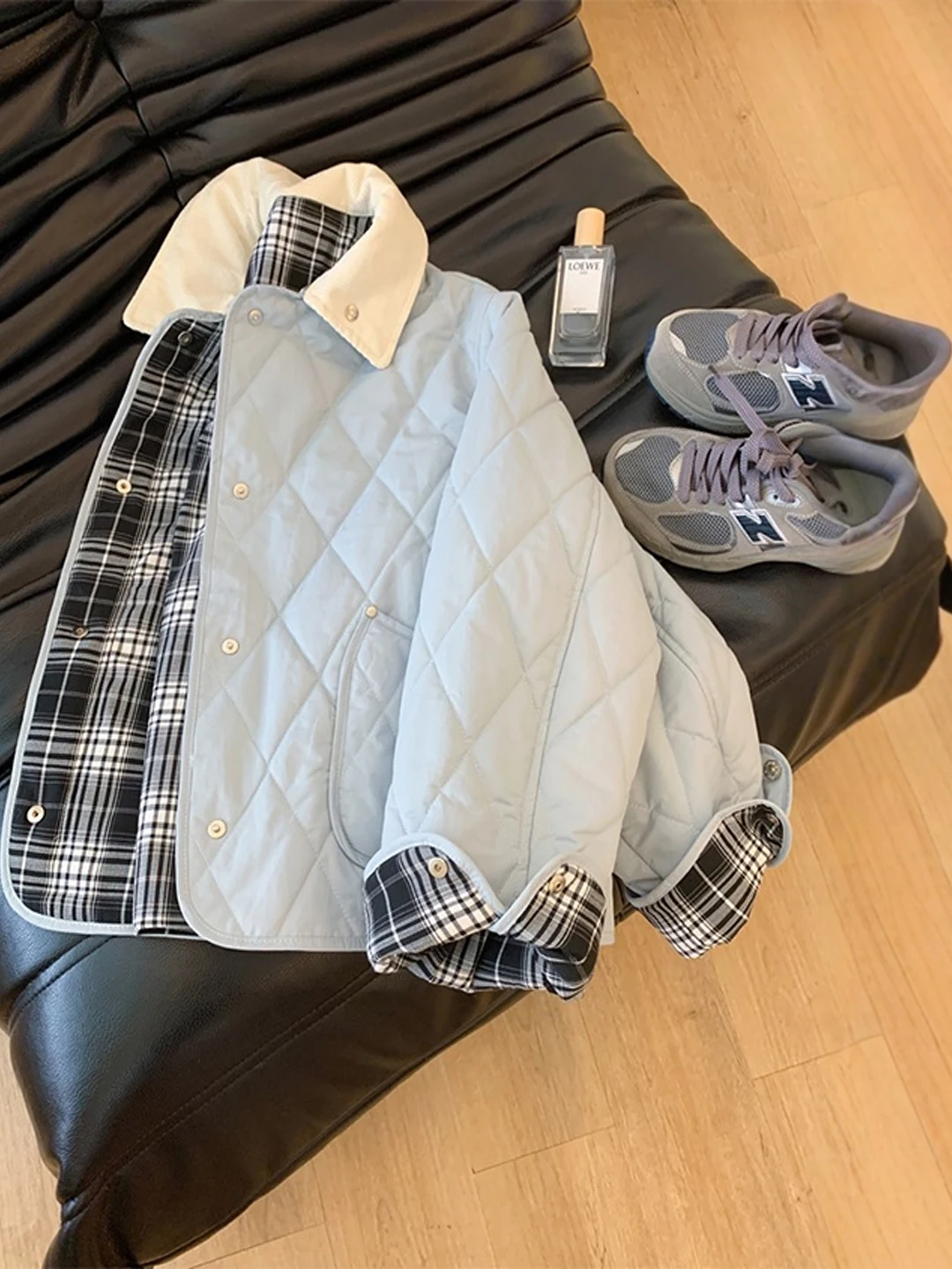 

Легкая хлопковая стеганая куртка в модном стиле с легким наполнителем, зимнее пальто для женщин больших размеров, свободного кроя, в художественном стиле