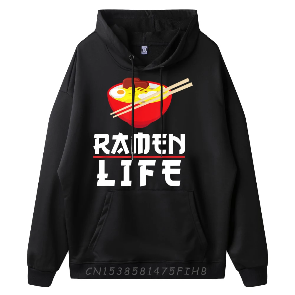Ramen Life T Tasty Noodle Bowl Hoodie Plus Size Men Clothing Men's Sweatshirts Feminist Man Hooded Shirt