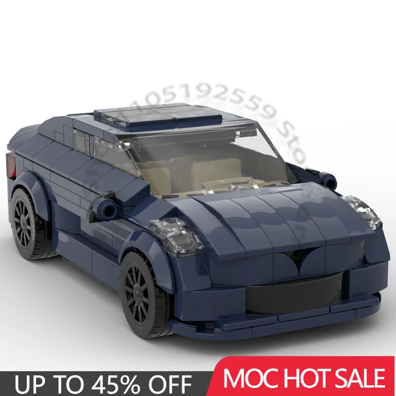 

Креативная скорость города ​ ​ Серия строительных блоков 267 шт. Техническая модель здания 3, спортивный автомобиль, детские развивающие игрушки, рождественские подарки