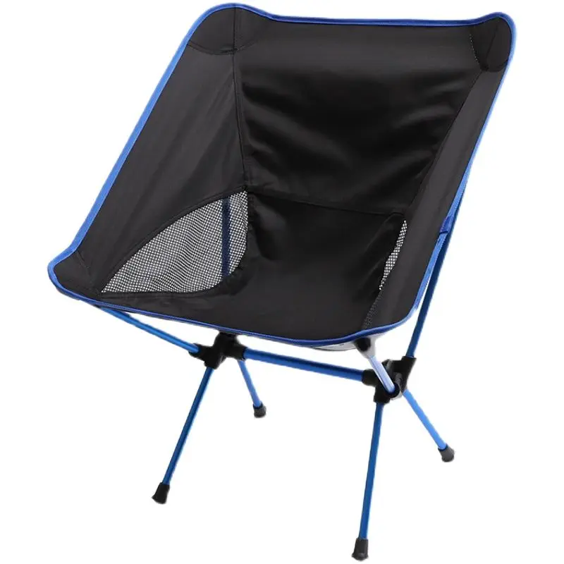 Camping high back moon chair ultra light aluminum alloy fishing picnic barbecue chair portable beach camping leisure chair