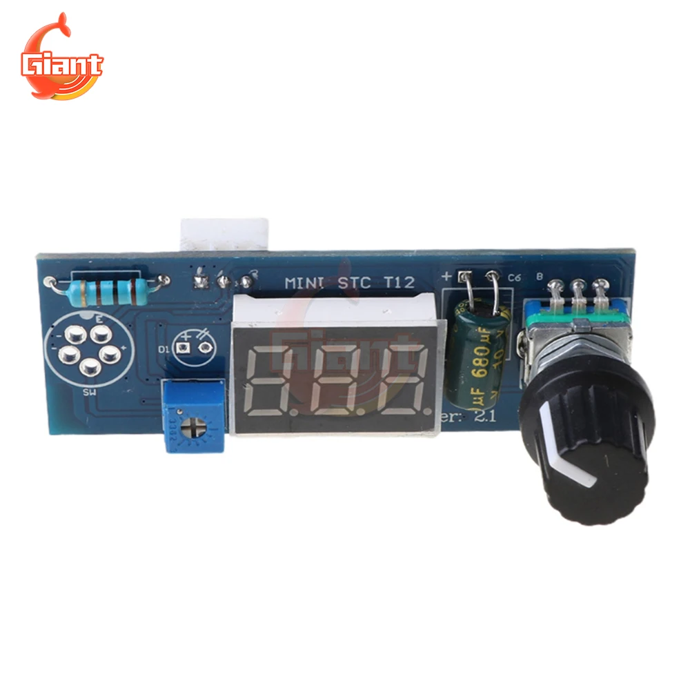 Digital Welding Station Controller DIY Electric Soldering Iron Heating Indicator Temperature Controller Moudle For HAKKO T12