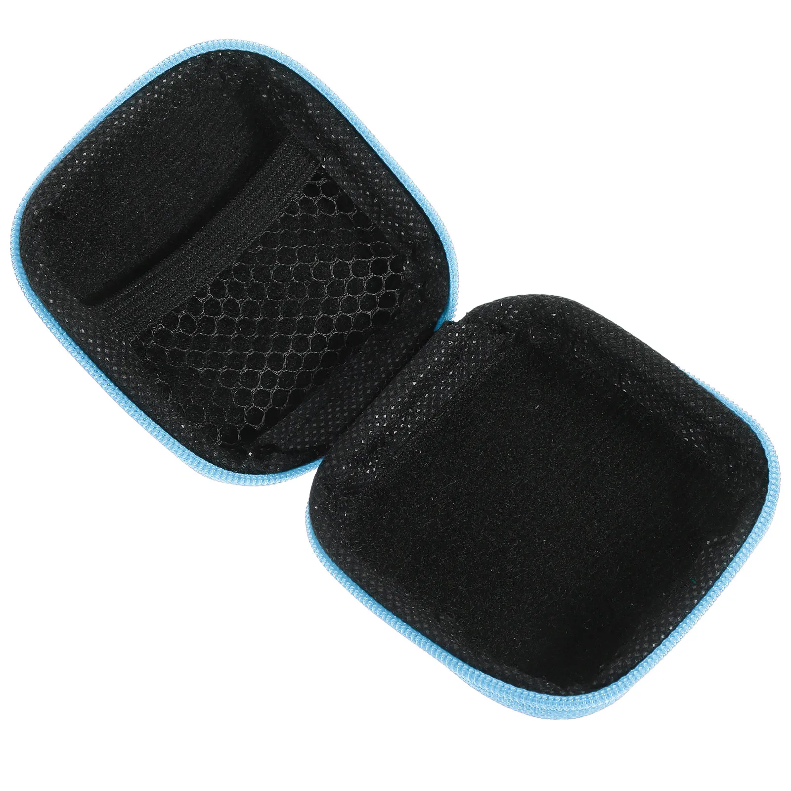 

Stylish Eva Earbuds Storage Case for Earphones Earplugs Chargers and Cables Lightweight Zippered Travel Electronics Organizer