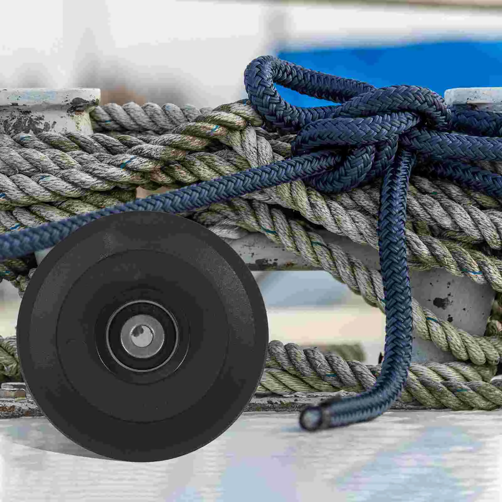 Fitness Equipment Pulley Wheel for Gym Accessory Bearing Accessories Universal Nylon Heavy Duty Wheels
