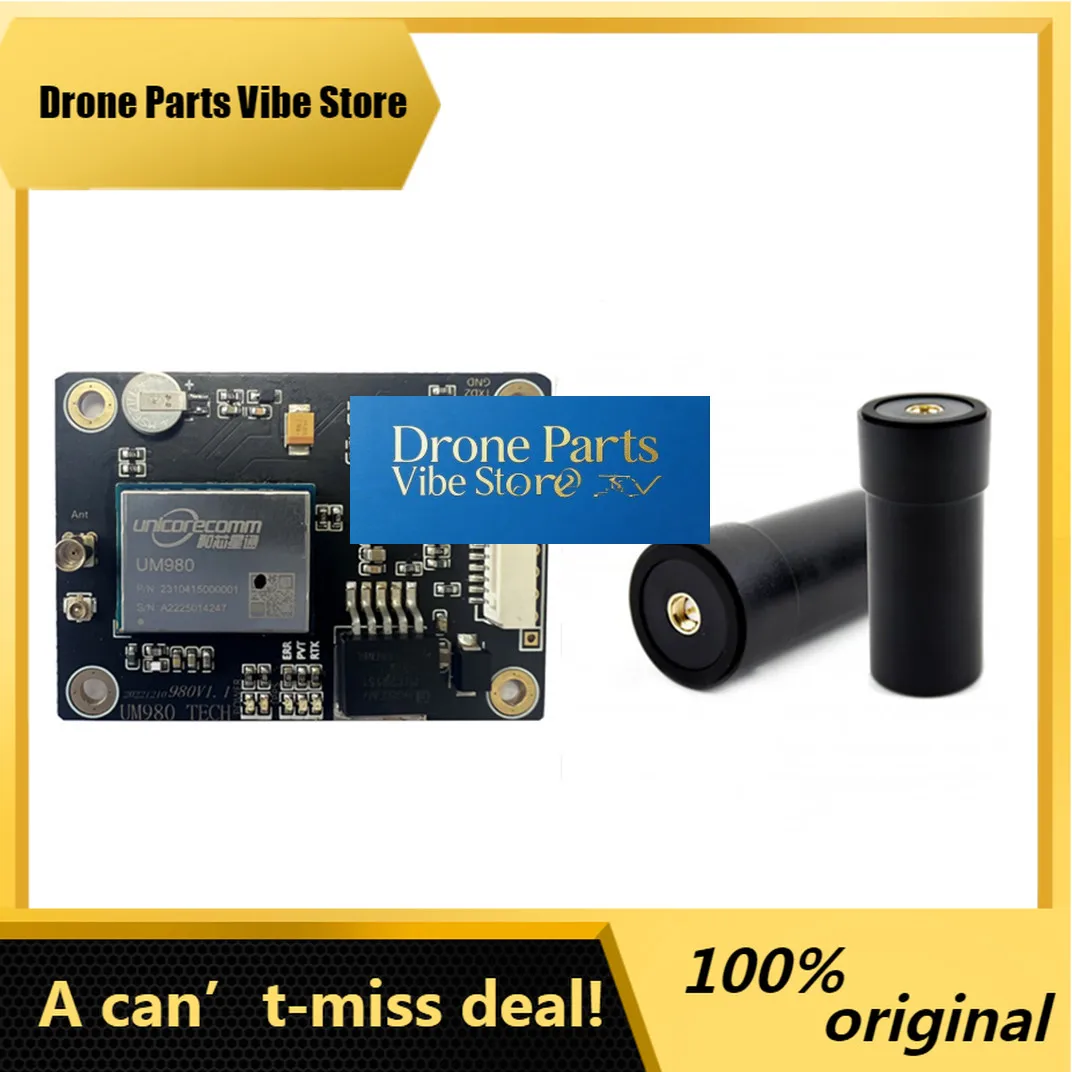 

DParts1UM980 RTK InCase PIN GNSS Receiver Board With Antenna For Dr-one