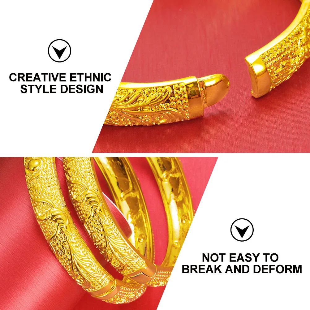 

Dragon and Bracelet Creative Wristband Women Bangle Unfading Hand Ornament Stylish