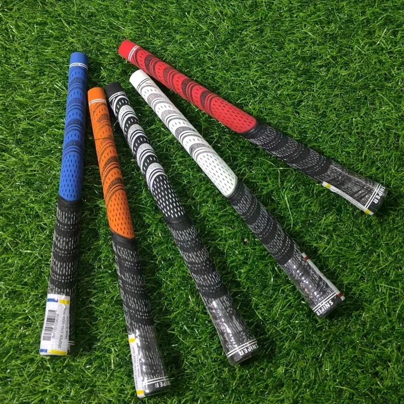 Sniper Golf Club Grips for Men, Standard MCC Cotton, Weatherproof, Non-Slip, Shock Absorbing, Iron, Wood, 5 Colors, 1Pc