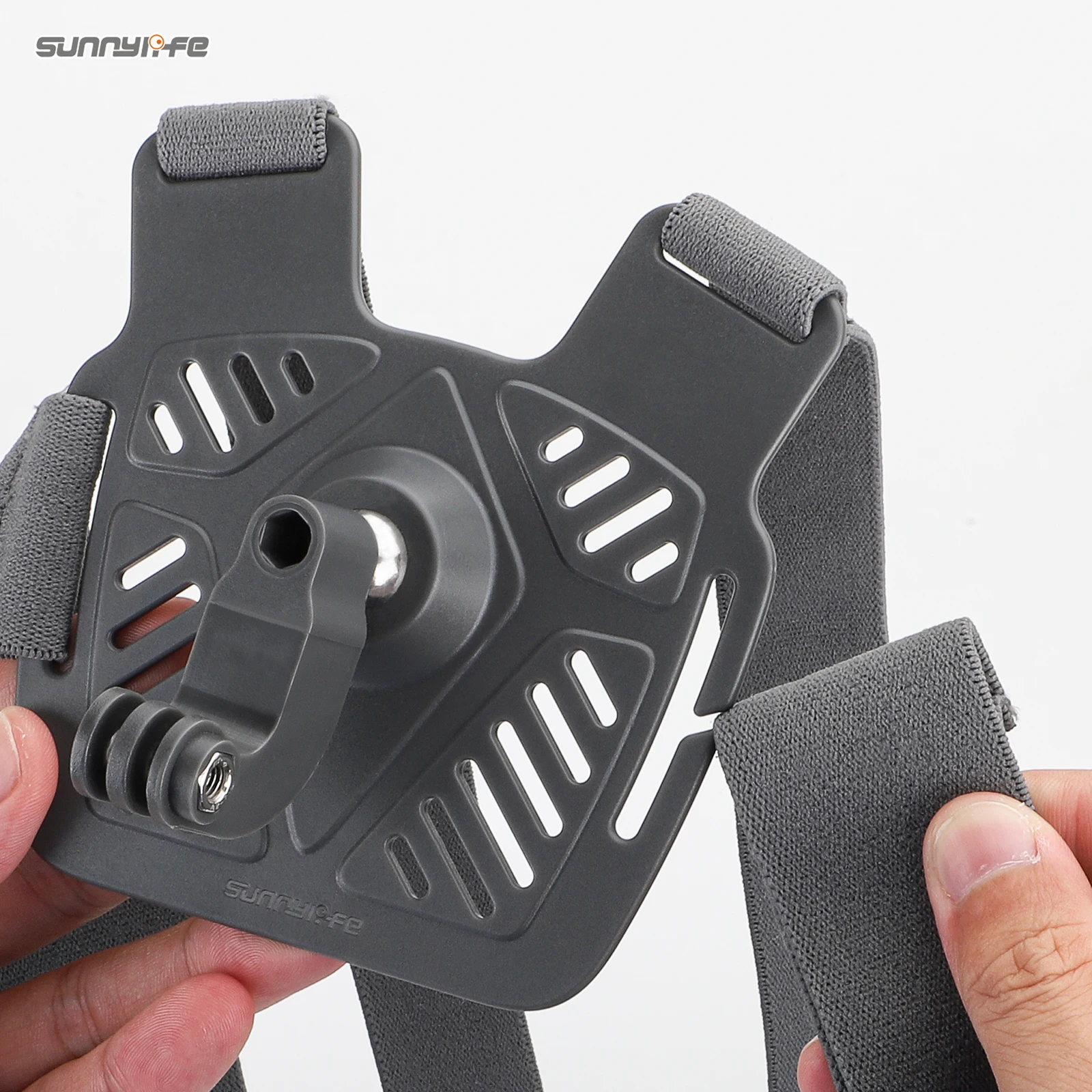 Sunnylife 360 Degree Rotation Chest Band Mount Strap Wearing Belt POV Action Camera Mount For Insta360 GO 3/Pocket 3/Action 4