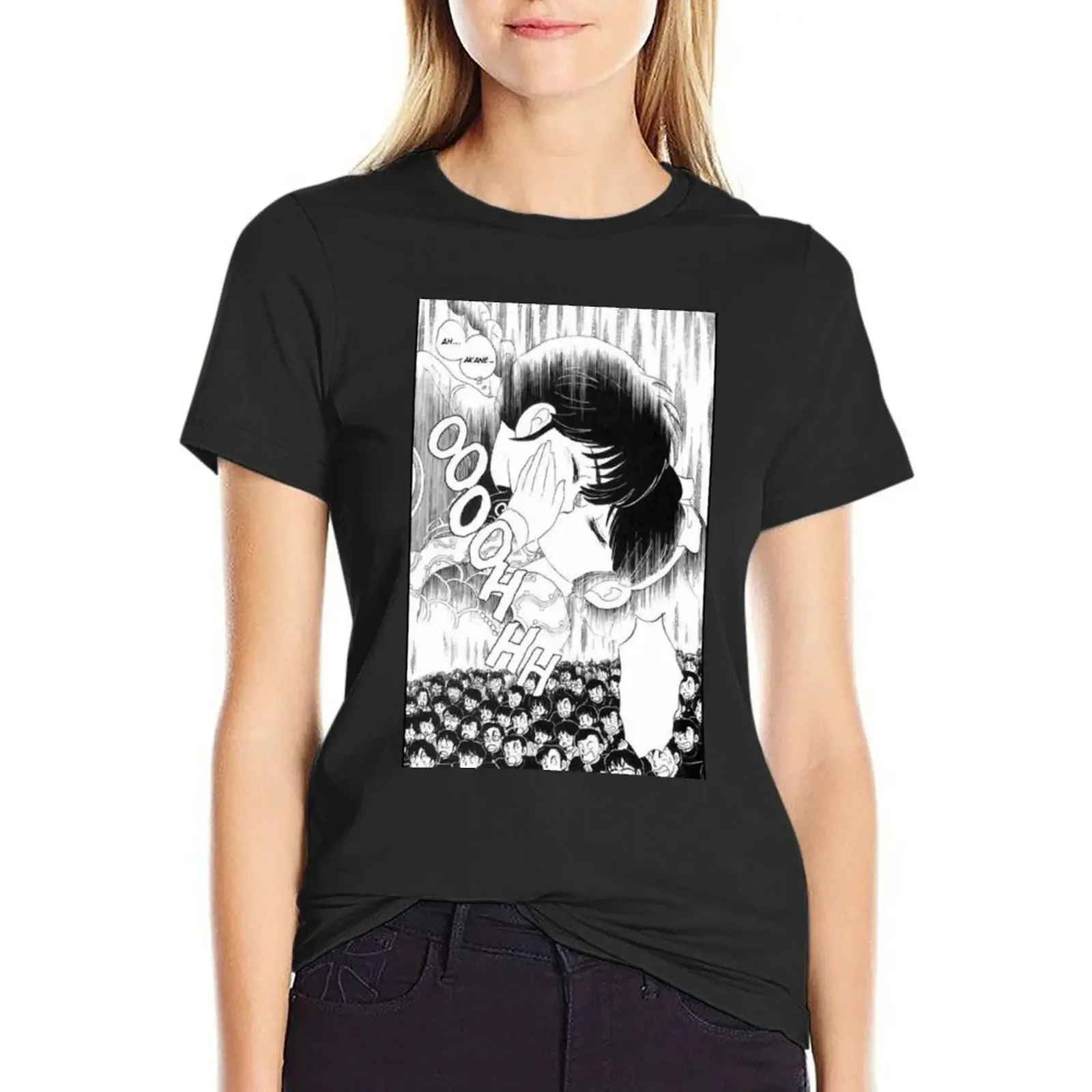 

Ranma and Akane Kiss - Ranma 1/2 Special Edition T-Shirt plus sizes Aesthetic clothing vintage clothes tops Women