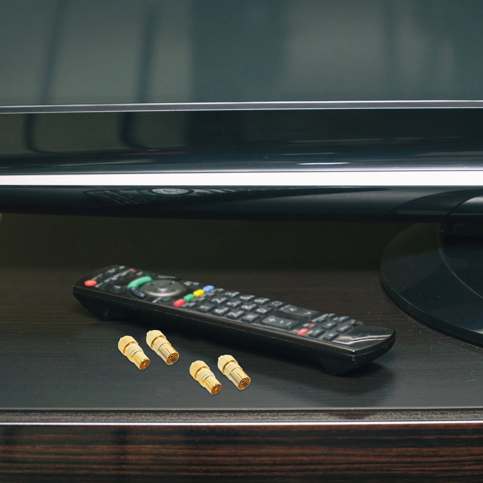 

8Pcs Male Plug Adapter Head 9.5mm Video Cable Connector for Custom Antenna Cable Signal Booster Male Plug Adapter Head