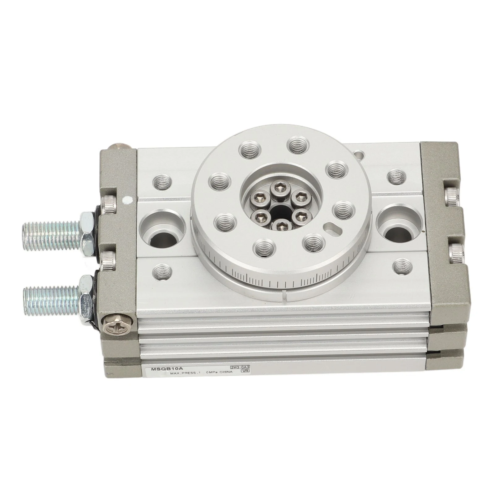 Rotary Pneumatic Air Cylinder 0 to 190 Degree Adjustable Aluminum Alloy High Strength Waterproof Rotate Cylinder