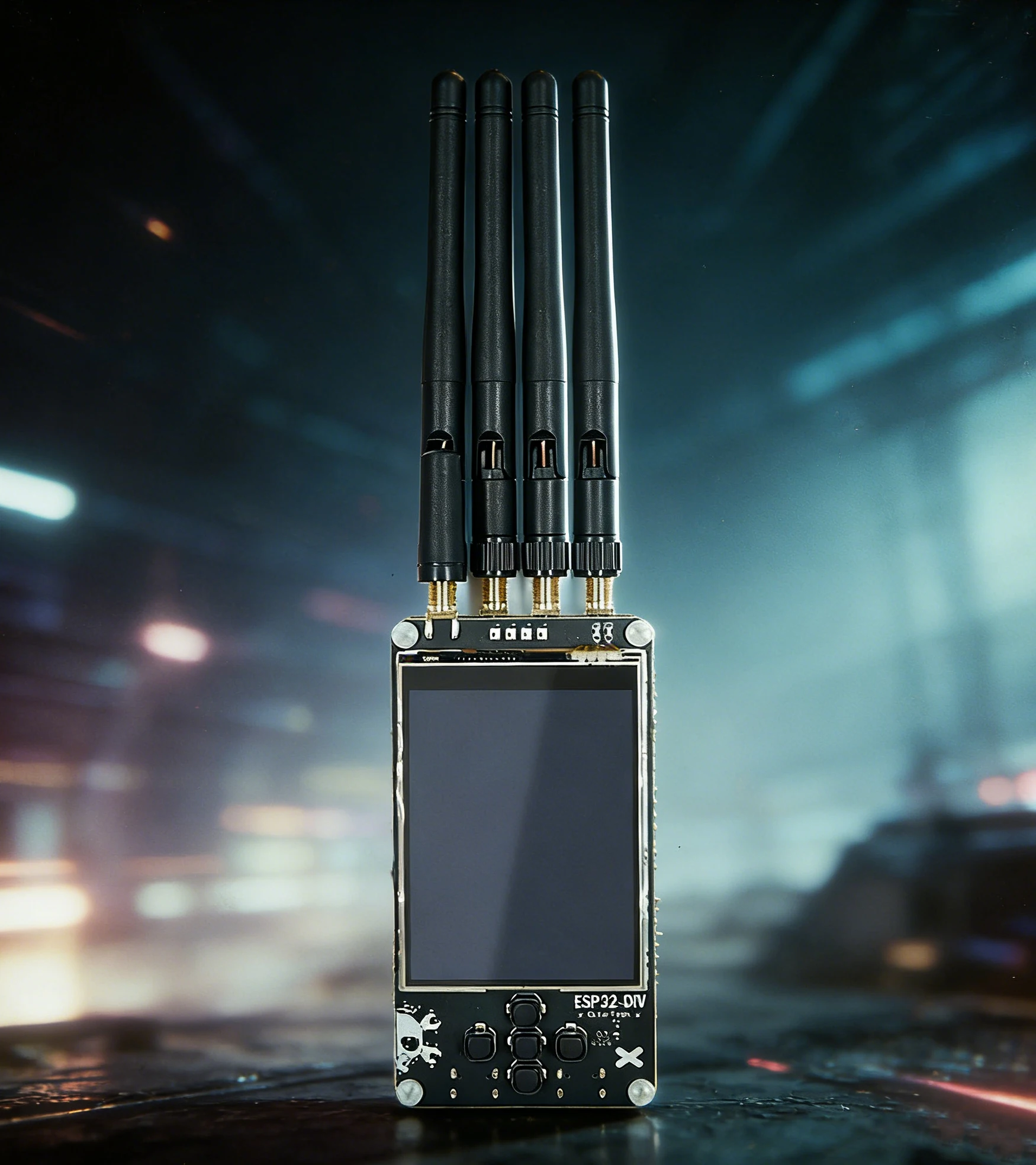 Nuevo kit de actualización ESP32DIV V2 con antena mejorada, placa de desarrollo IoT NRF24 CC1101, adecuado para aprendizaje y desarrollo en seguridad