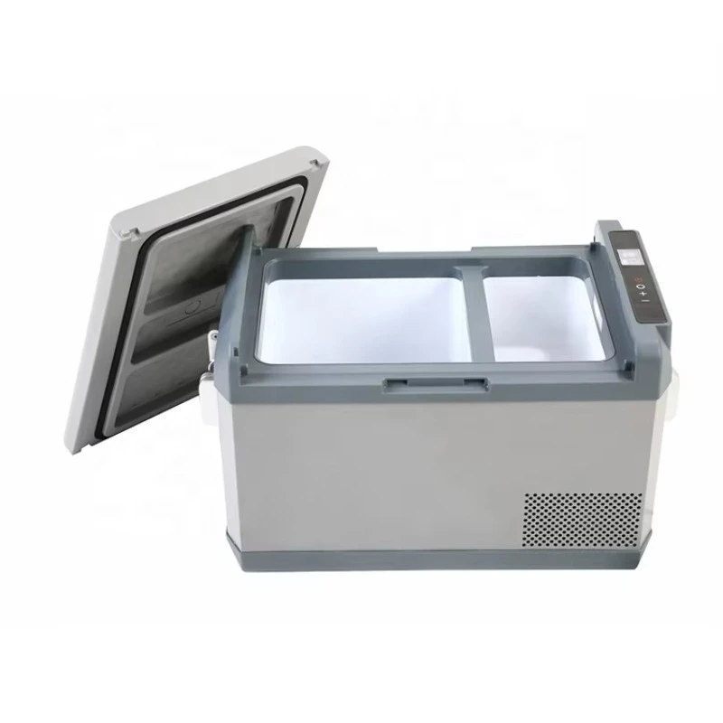 

46L Car Camping Fridge Freezer Compact Refrigerator for Car & Home Use DC 12V/24V AC 110/240V