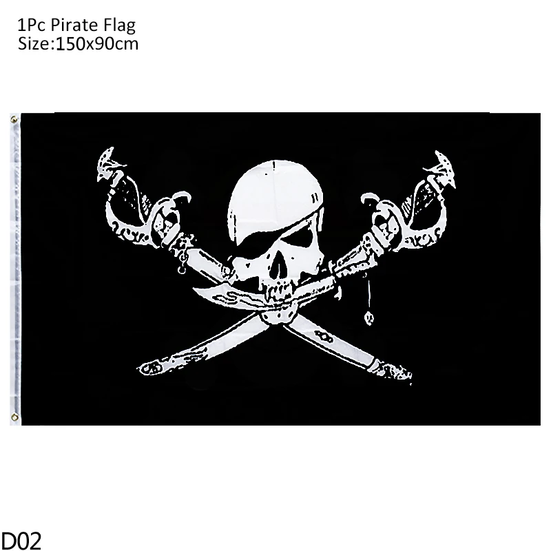FUIPVGI – Set Accessoires Pirate – Chapeau, Crochet Et Cache-œil Crâne – Taille Unique – Halloween, Carnaval, Cosplay