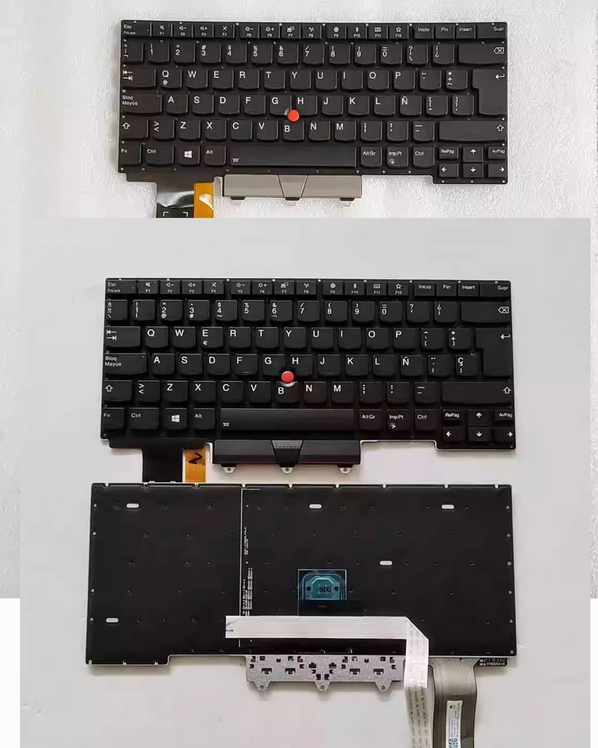 Nuevo teclado español latino para Lenovo Thinkpad E14 GEN2 E14 GEN3 E14 GEN4 R14 Gen 3 Gen 4, serie S3 Gen2 retroiluminado sin marco