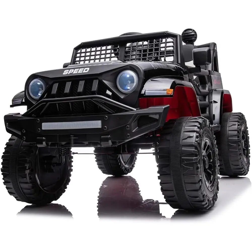 Voiture électrique 12V pour enfants, jouets, voitures pour enfants avec 3 vitesses réglables, Bluetooth, télécommande Parent, Spri