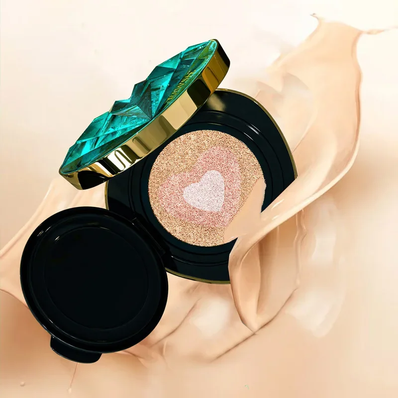 韓国コスメ クッションファンデーション ベース エアクッション BB CCクリーム 3 in 1 栄養コンシーラー メイクアップセット