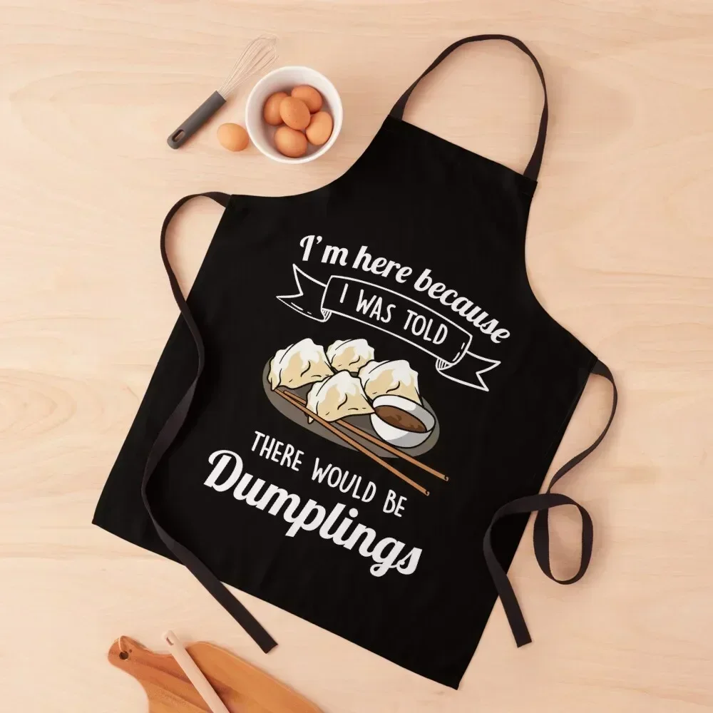 

Dumplings funny saying Apron kitchen jacket woman Kitchens For Men Kitchen Things Christmas gift Apron