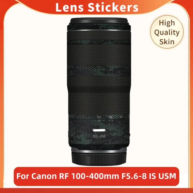 

RF100400 Camera Lens Body Sticker Coat Wrap Protective Film Decal Skin For Canon RF 100-400mm F5.6-8 IS USM 100-400 RF100400MM