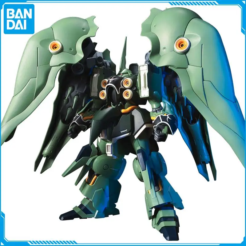 

Bandai Hguc 099 kshatrya Gundam Nz-666 большой зеленый перец Hg 1/144 Сборная модель Gundam подарок на день рождения для мальчика