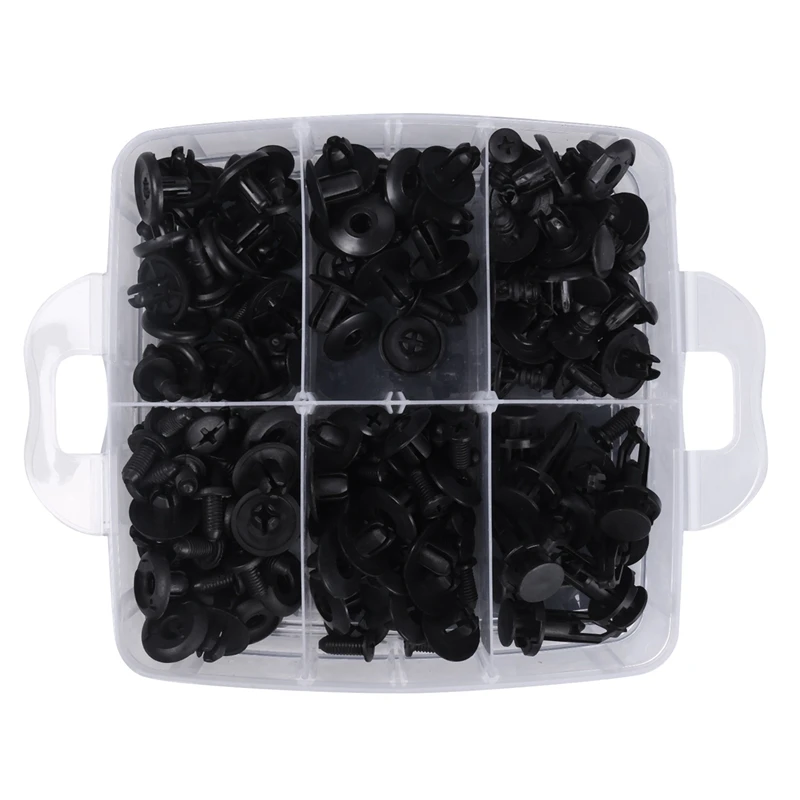 1300 Pcs Plastic Car Fender Retainer Different Fasteners Clip Moulding