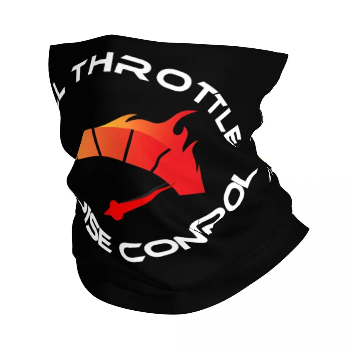 Full Throttle Cruise Control Full Throttle Bandana Neck Cover Motocross Wrap Scarf Running Unisex Adult Winter