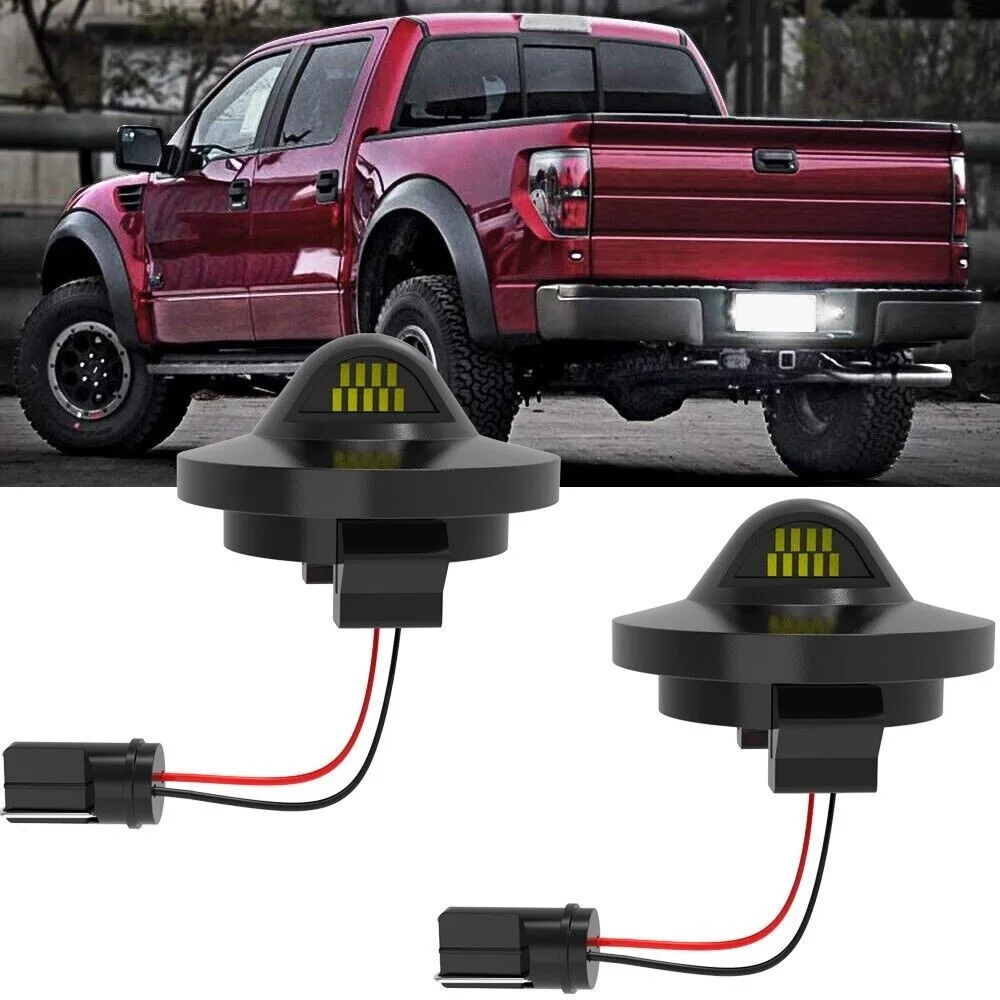 

Автомобильный номерной знак светодиодный Лампа 12 В для Ford F150 F250 F350 Ranger Bronco & Bronco II Explorer & Sport Trac погрузка