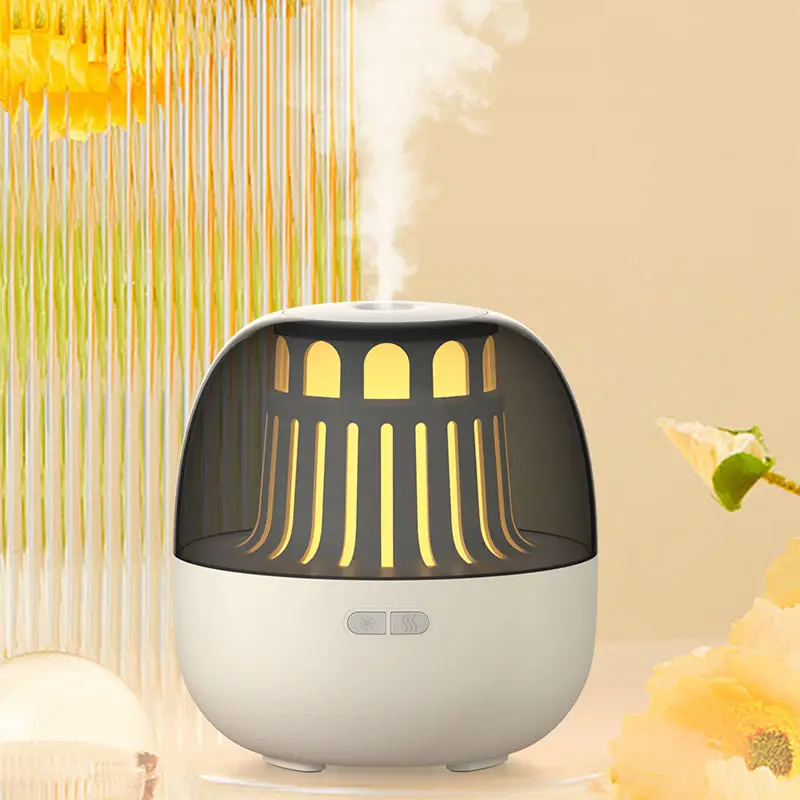 

Hogar New Lighthouse Aromatherapy Diffuser USB Desktop Essential Oil Bedroom Diffuser Creative Home Ambiance Light Humidifier