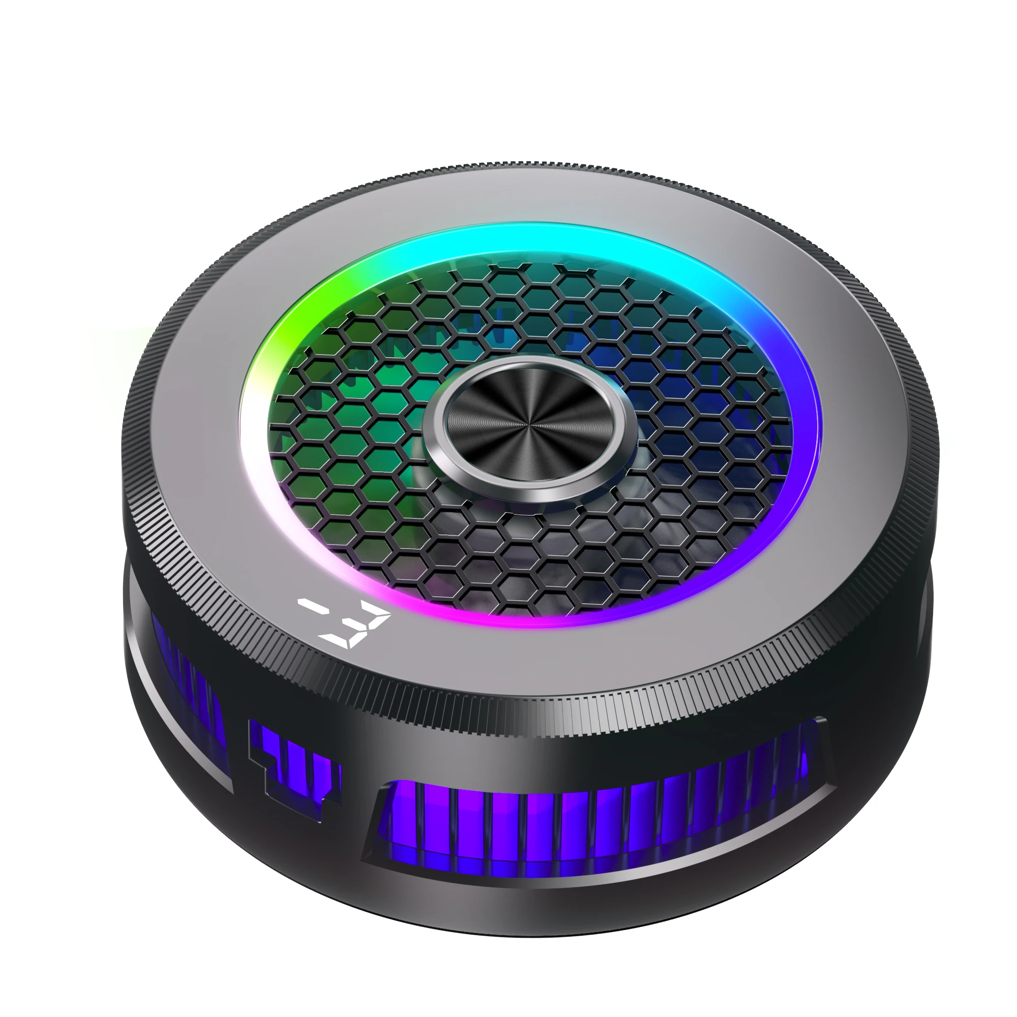 مبرد تبريد الهاتف المحمول ، 15 واط ، مبرد أشباه الموصلات ، تجميد بارد ، ليد ملون ، لا ضوضاء ، شاشة عرض مؤقتة #3