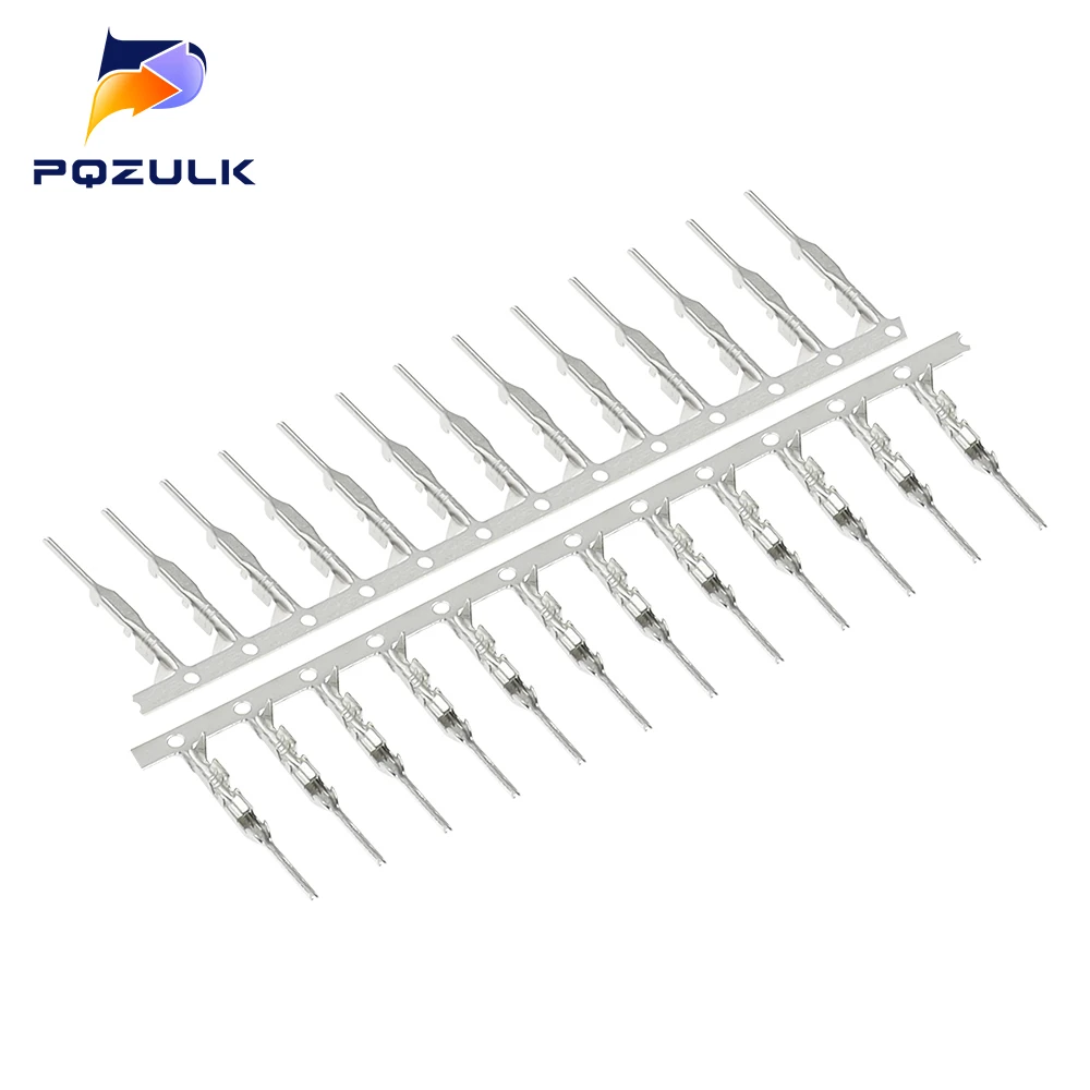 100 szt. Złącze męskie typu pin do przewodu połączeniowego Dupont o skoku 2,54 mm Nowość