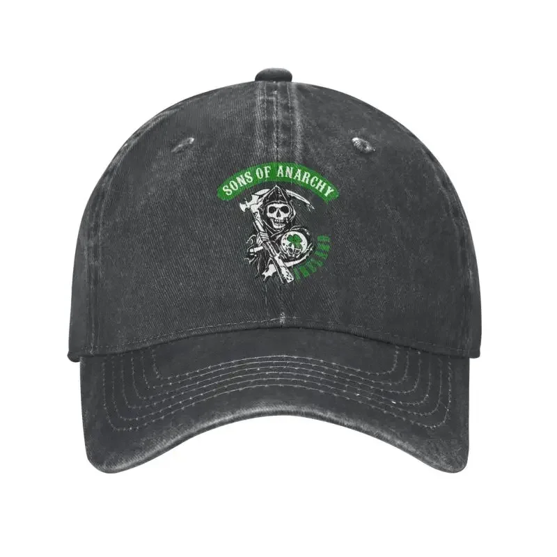 

Classic Cotton Anarchys Baseball Cap Men Women Adjustable Skull Dad Hat Performance