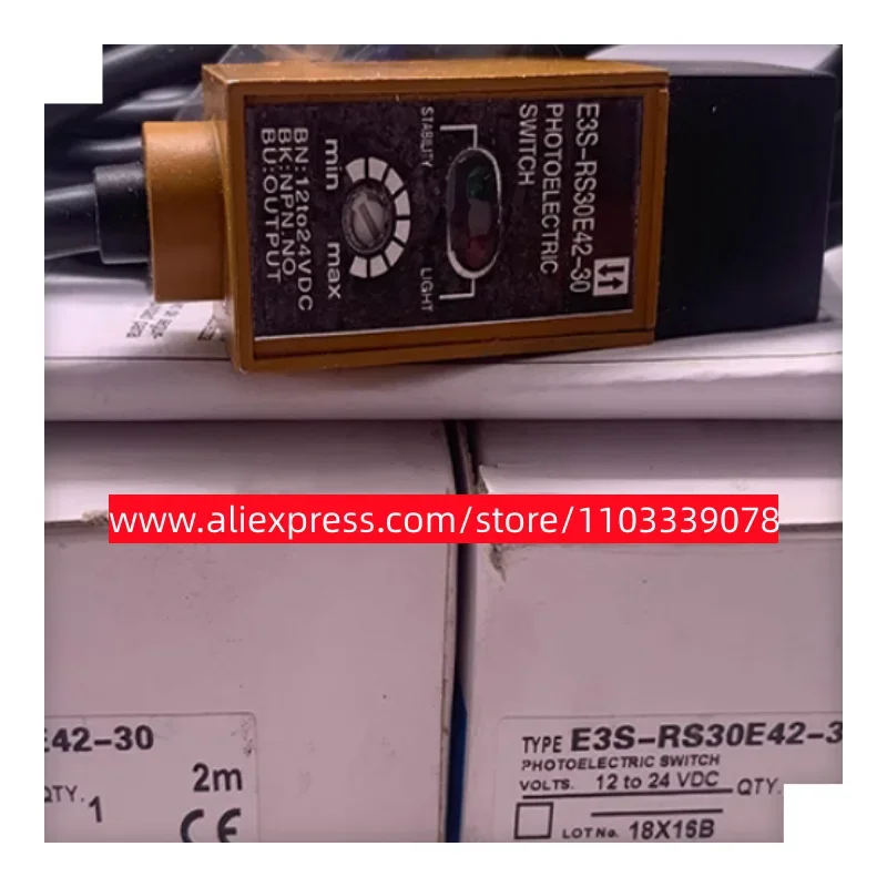 

2 шт. новый фотоэлектрический переключатель E3S-DS30E4 E3S-DS10E4 E3S-DS30B4 E3S-DS10E41 E3S-DS30E41