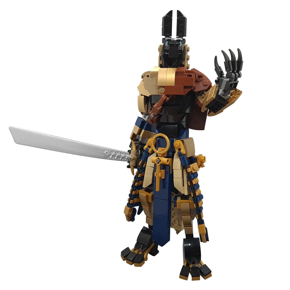 MOC The God of Death Anubis Model Wolfs Tomb Building Blocks Guardian in Ancients Egyptian Mythologys Bricks Toy for Kids Gift