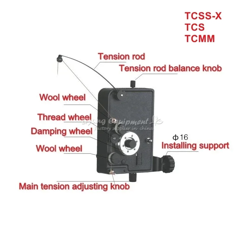 Mechanical Damping Tensioner Tension Controller For Coil Winder Winding Machine Use Different Wire Diameter From 0.02MM To 1.2MM