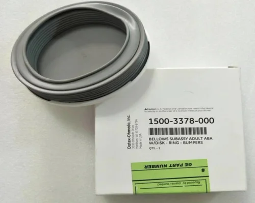 GE 오리지널 Datex-Ohmeda, 벨로우즈 SUBASSY 성인 ABA, 디스크 링-범퍼 포함 PN:1500-3378-000