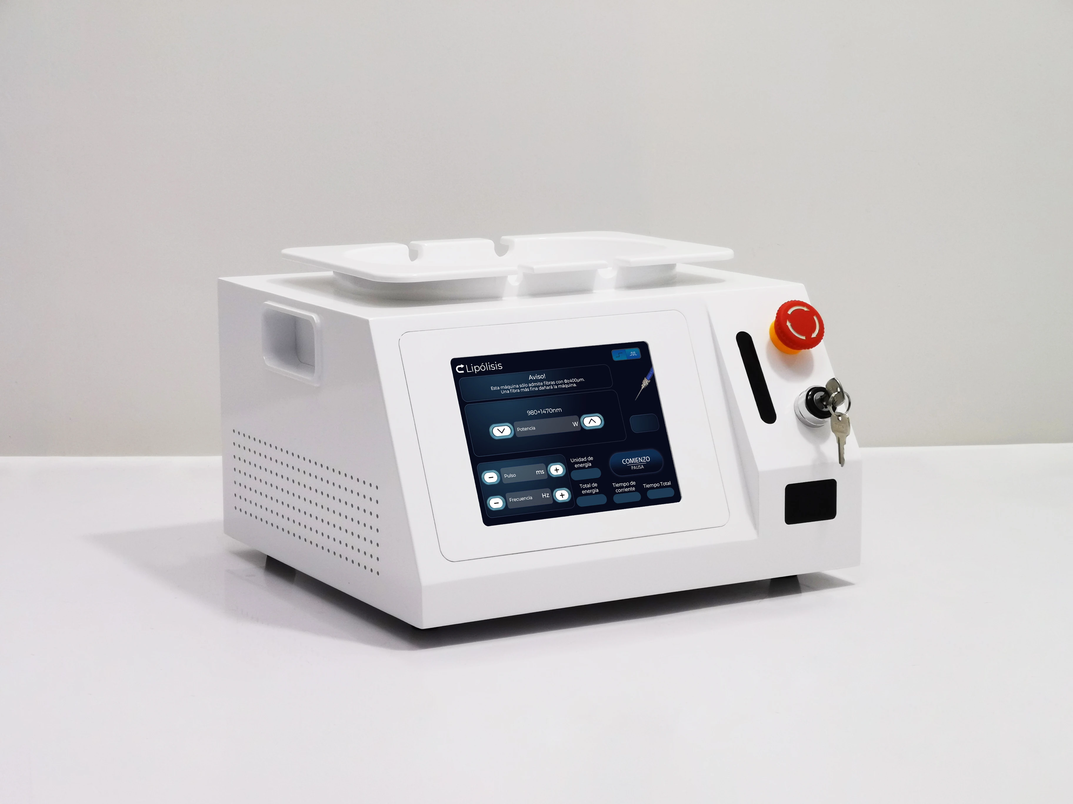 Triple Wavelength Diode Laser Lipolysis 980/1470/635nm 20W 3W for Fat Dissolving&Anti-Inflammation Non-Invasive Body Contouring