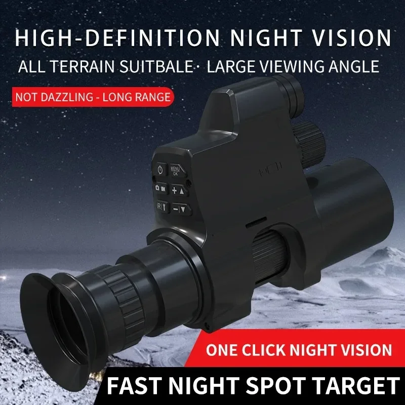 

Night VisionGoggles 850nm 940nm Laser Flashlight Infrared Hunting Camera NV4A 300W Pixel 1080P Scope for Hunting Video Recording