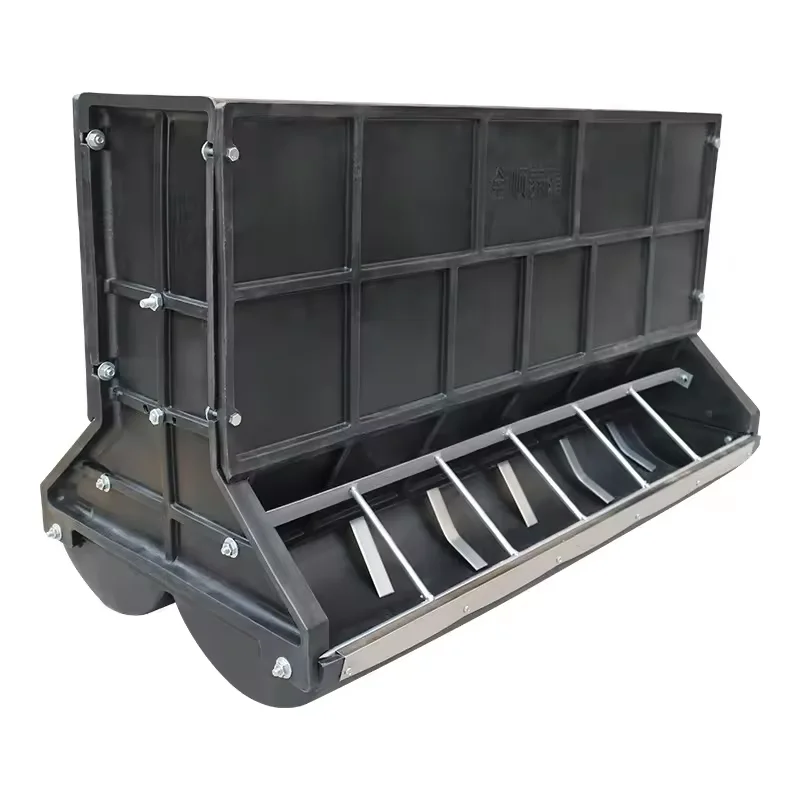 

Pig Feed Trough Double Sided Pig Feeder 10holes Piglet Feeding Wet and Dry Swine Feed Trough Pig Farming Equipment