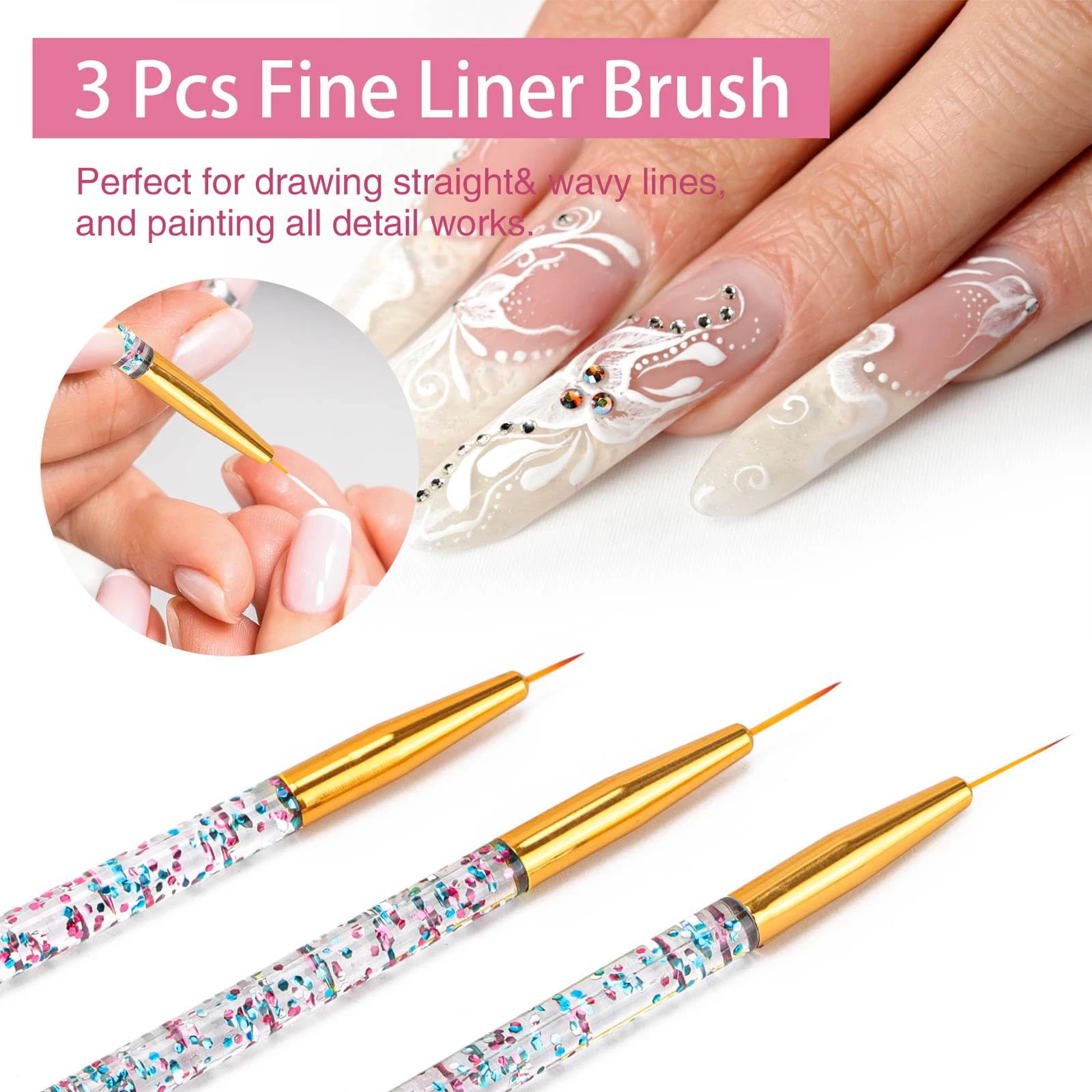 Conjunto de 36 pincéis para na - Nail Art Rame avaliação e preço